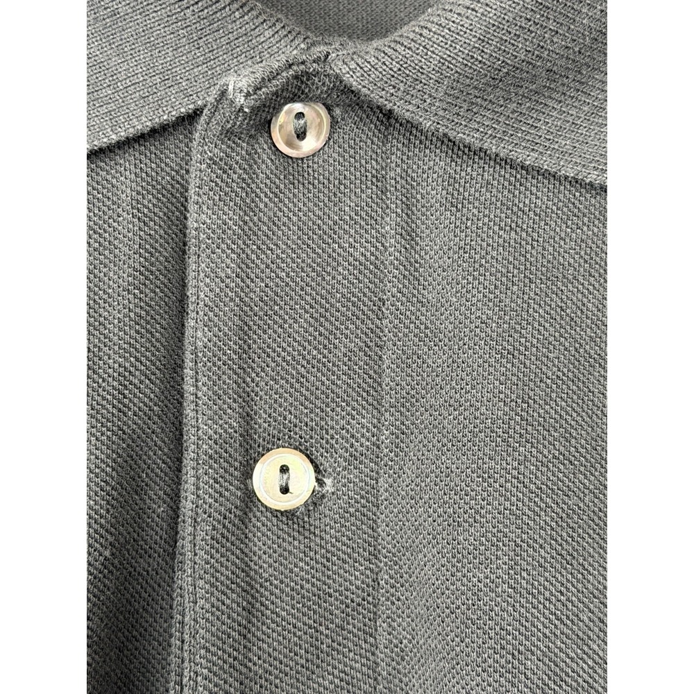 Lacoste Classic Fit Black Polo Shirt XXL Cisco Avnet Be Impactful 100% Cotton - Picture 5 of 14